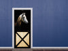 door billboard motif WHITE HORSE