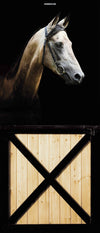 door billboard motif WHITE HORSE