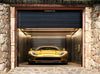 garage poster motif GOLDENER SPORTWAGEN