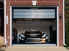 Garagenplane Motiv BLACK SPORTS CAR