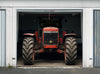 Garagenplane Motiv RED TRACTOR