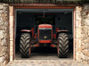 Garagenplane Motiv RED TRACTOR