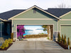 garage poster motif VIEW TO THE SEA