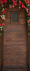 door billboard motif CHRISTMAS DOOR