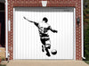 garage poster motif SOCCER / FOOTBALL PLAYER