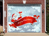 garage poster motif MERRY CHRISTMAS