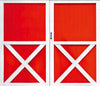 garage poster motif BARN DOOR